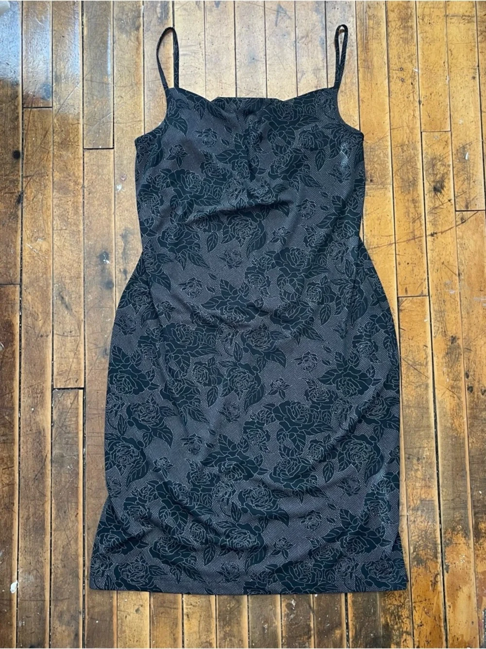 vintage cowl neck slip dress - Picture 1 of 5
